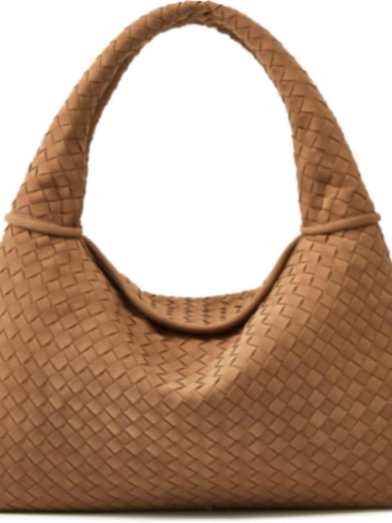 Suede Woven Hobo Bags Purses For Women Woven Leather Bag Vintage Tote Bag Retro